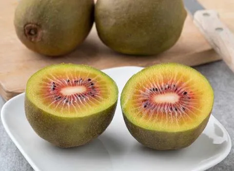 Kiwi is red